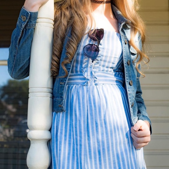 Strapless summer dress - Picture 2 of 2